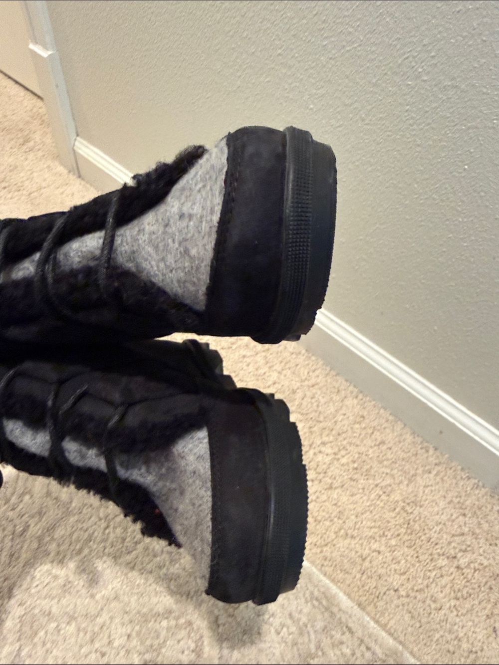 Sorel Joan of Arctic Wedge II Suede Lace Up Booties Size 6.5 - Picture 11 of 12